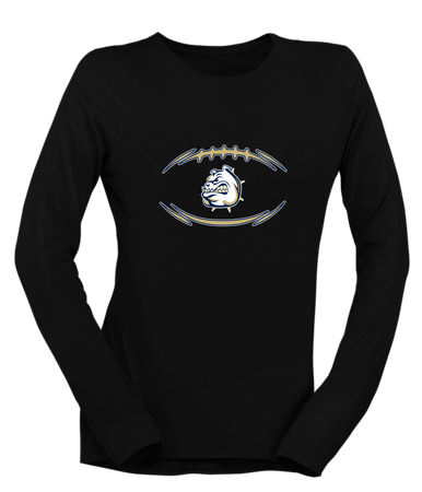 Fairdale Bulldogs Football #3 Women's LS T-Shirt