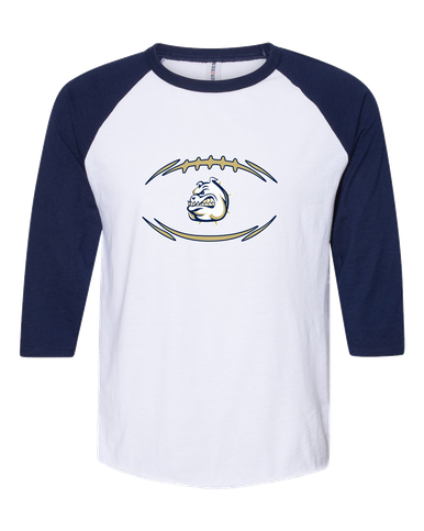 Fairdale Bulldogs Football #3 Women's Baseball T-Shirt