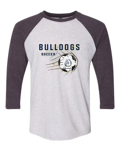 Fairdale Bulldogs Soccer #2 Women's Baseball T-Shirt