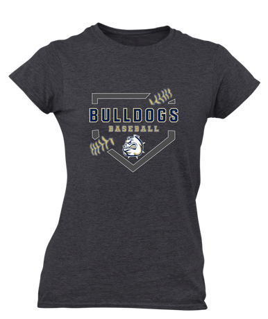 Fairdale Bulldogs Baseball #2 Women's Premium SS T-Shirt