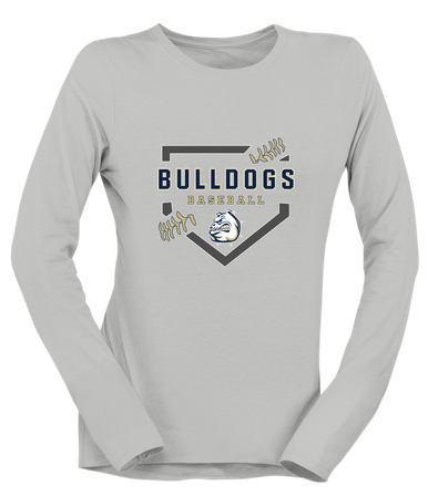 Fairdale Bulldogs Baseball #2 Women's Premium LS T-Shirt