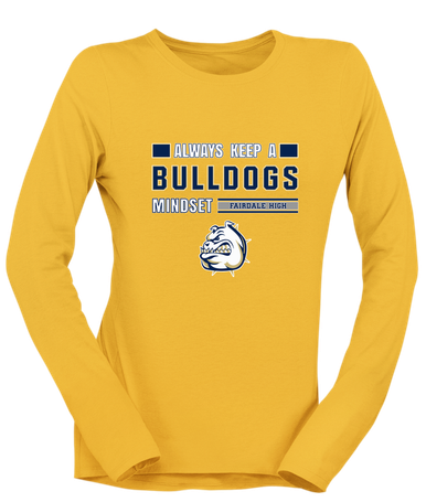 Fairdale Bulldogs Mindset Women's LS T-Shirt
