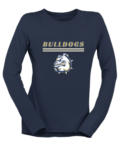Fairdale Bulldogs Mascot #8 Women's Premium LS T-Shirt