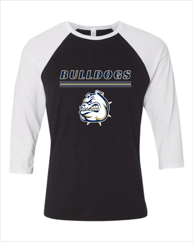 Fairdale Bulldogs Mascot #8 Men's Baseball T-Shirt