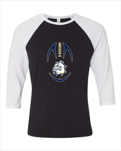 Fairdale Bulldogs Football #4 Women's Baseball T-Shirt