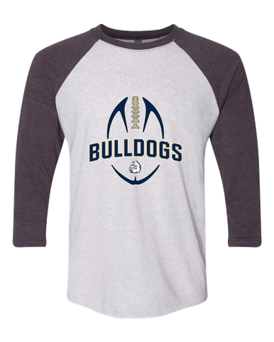 Fairdale Bulldogs Football #5 Women's Baseball T-Shirt