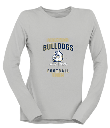 Fairdale Bulldogs Football #6 Women's Premium LS T-Shirt