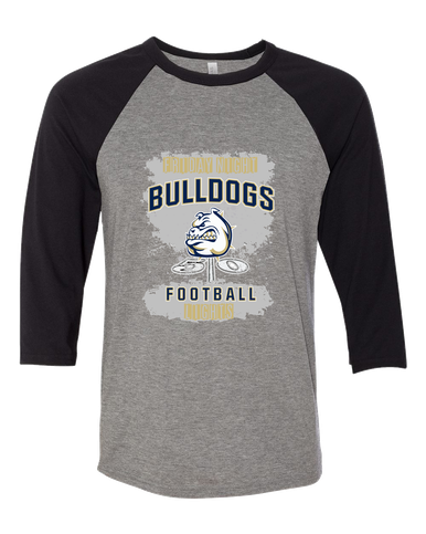 Fairdale Bulldogs Football #6 Women's Baseball T-Shirt
