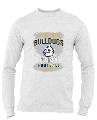 Fairdale Bulldogs Football #6 Men's Premium LS T-Shirt