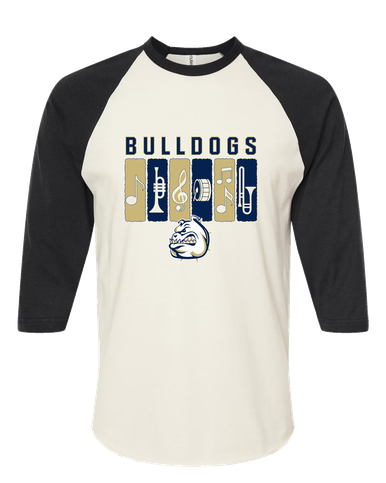 Fairdale Bulldogs Band # 2 Men's Baseball T-Shirt