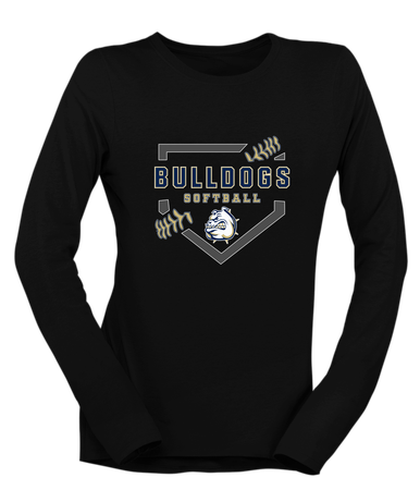 Fairdale Bulldogs Softball #2 Women's Premium LS T-Shirt