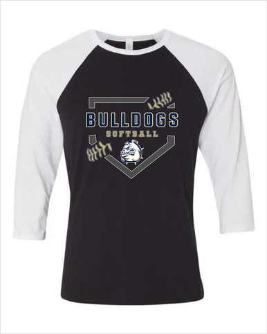 Fairdale Bulldogs Softball #2 Women's Baseball T-Shirt