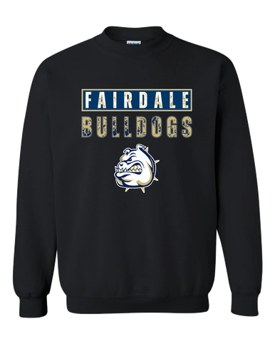 Fairdale Bulldogs Mascot #9 Men's Sweatshirt