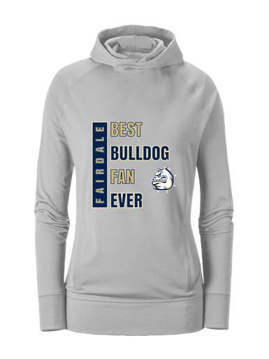 Fairdale Bulldogs Best Bulldog Fan Women's Hoodie