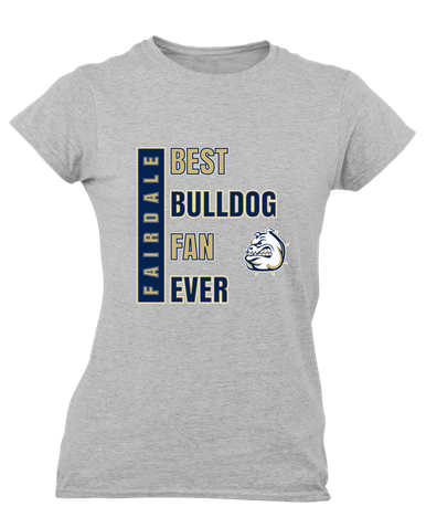 Fairdale Bulldogs Best Bulldog Fan Women's Premium SS T-Shirt