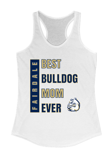 Fairdale Bulldogs Best Bulldog Mom Women's Tank Top