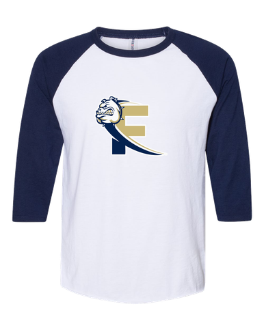 Fairdale Bulldogs Block F Mascot #1 Women's Baseball T-Shirt