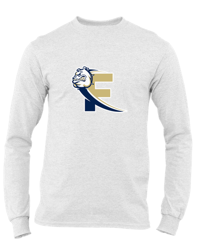 Fairdale Bulldogs Block F Mascot #1 Men's LS T-Shirt