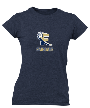 Fairdale Bulldogs Block F Mascot #2 Women's Premium SS T-Shirt