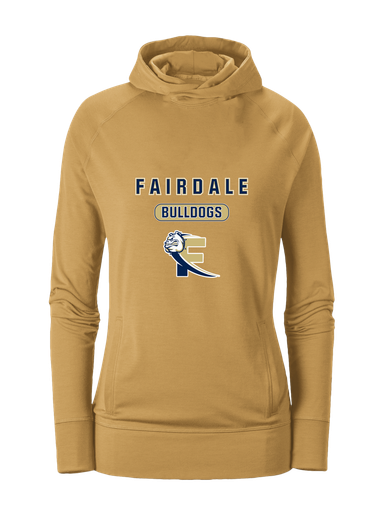 Fairdale Bulldogs Block F Mascot #3 Women's Hoodie