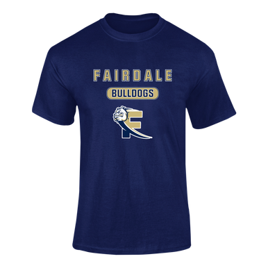 Fairdale Bulldogs Block F Mascot #3 Men's SS T-Shirt