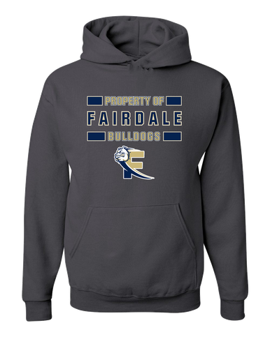 Fairdale Bulldogs Block F Property Of Men's Premium Hoodie