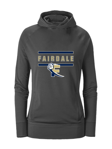 Fairdale Bulldogs Block F Mascot #4 Women's Hoodie