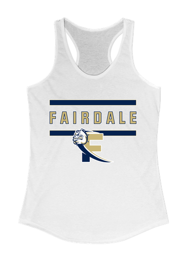 Fairdale Bulldogs Block F Mascot #4 Women's Tank Top