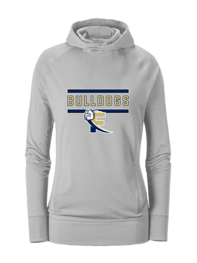 Fairdale Bulldogs Block F Mascot #5 Women's Hoodie