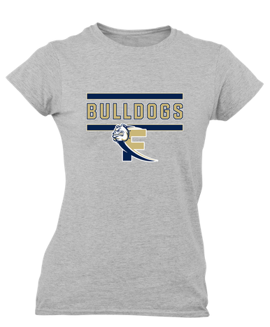 Fairdale Bulldogs Block F Mascot #5 Women's Premium SS T-Shirt
