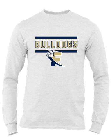 Fairdale Bulldogs Block F Mascot #5 Men's Premium LS T-Shirt