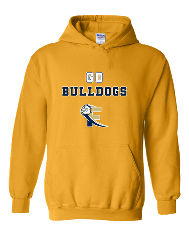 Fairdale Bulldogs Block F Go Team Men's Hoodie