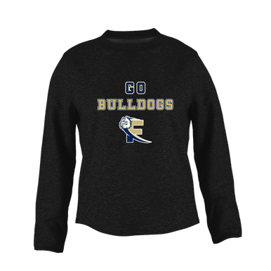 Fairdale Bulldogs Block F Go Team Women's Sweatshirt