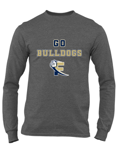 Fairdale Bulldogs Block F Go Team Men's Premium LS T-Shirt