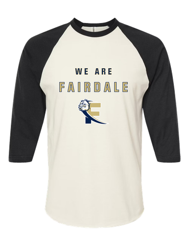 Fairdale Bulldogs Block F We Are Men's Baseball T-Shirt