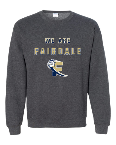 Fairdale Bulldogs Block F We Are Men's Sweatshirt