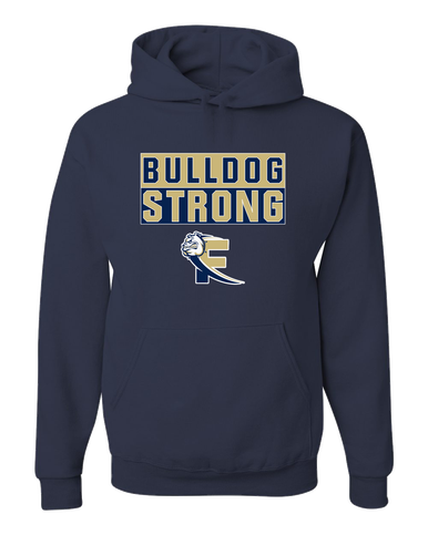 Fairdale Bulldogs Block F Strong #1 Men's Premium Hoodie