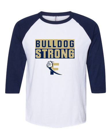 Fairdale Bulldogs Block F Strong #1 Men's Baseball T-Shirt