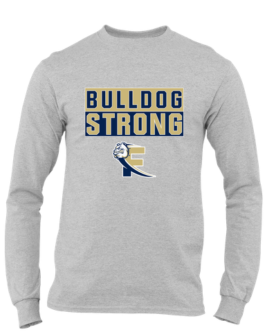 Fairdale Bulldogs Block F Strong #1 Men's LS T-Shirt