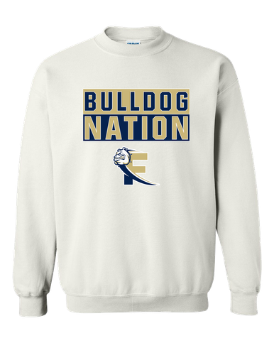 Fairdale Bulldogs Block F Nation #1 Men's Sweatshirt