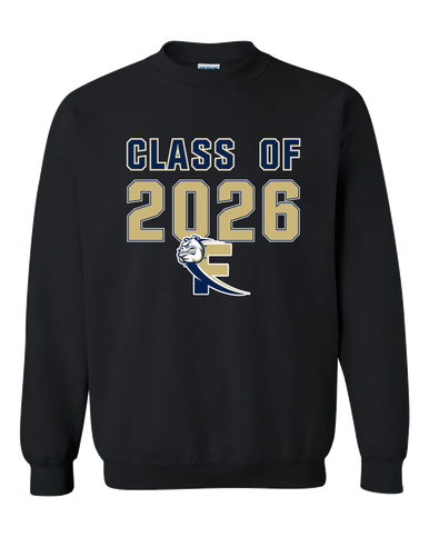 Fairdale Bulldogs Block F Class of 2026 Men's Sweatshirt