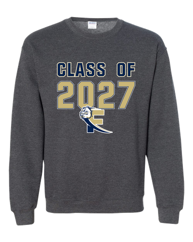 Fairdale Bulldogs Block F Class of 2027 Men's Sweatshirt