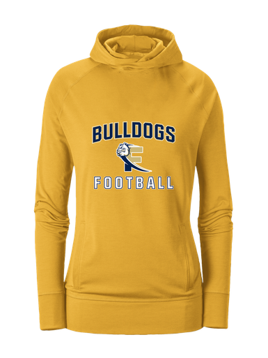 Fairdale Bulldogs Block F Football #1 Women's Hoodie