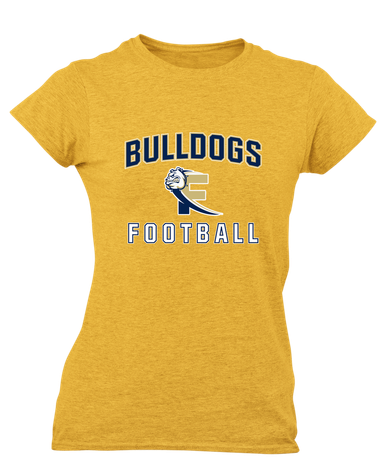 Fairdale Bulldogs Block F Football #1 Women's Premium SS T-Shirt