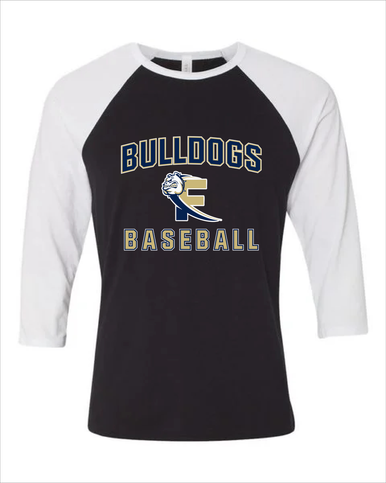 Fairdale Bulldogs Block F Baseball #1 Men's Baseball T-Shirt
