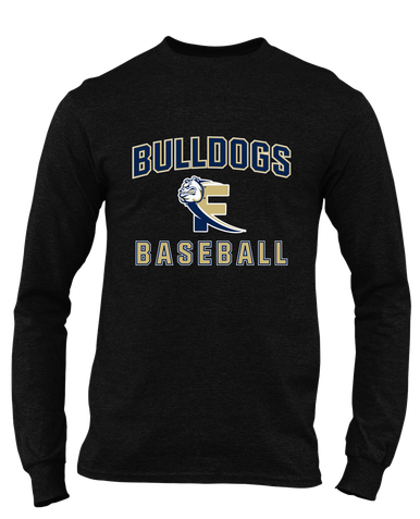 Fairdale Bulldogs Block F Baseball #1 Men's Premium LS T-Shirt
