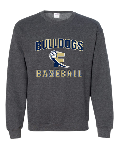 Fairdale Bulldogs Block F Baseball #1 Men's Sweatshirt