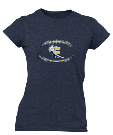 Fairdale Bulldogs Block F Football #3 Women's Premium SS T-Shirt