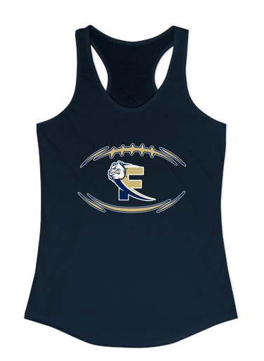 Fairdale Bulldogs Block F Football #3 Women's Tank Top