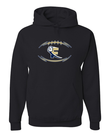 Fairdale Bulldogs Block F Football #3 Men's Premium Hoodie